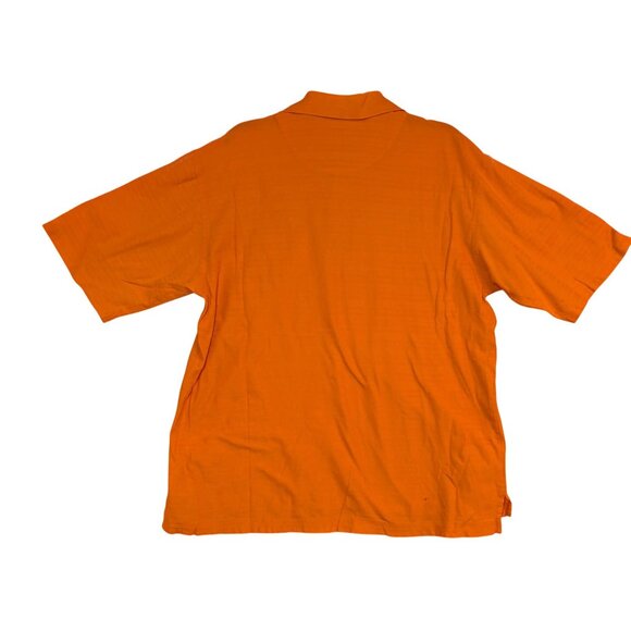 Wailea Maui Hawaii Orange Polo Shirt L 100% Mercerized Cotton Embroidered Logo L - Picture 5 of 5